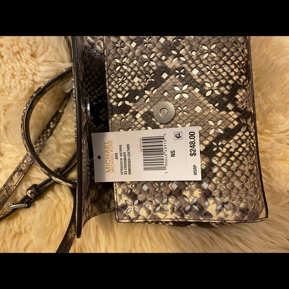 Michael Kors Bags Mk Michael Kors Ava Xs Crossbody Embossed Leather Poshmark